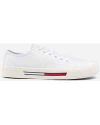 Tommy Hilfiger - Low Top Canvas Trainers - Lyst