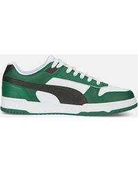 Green PUMA Sneakers for Men | Lyst