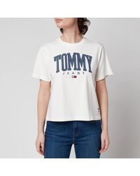 Kerkbank Maria Kampioenschap Tommy Hilfiger T-shirts for Women | Online Sale up to 77% off | Lyst