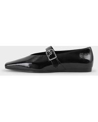 Vagabond Shoemakers - Vagabond Wiolette Patent Leather Flats - Lyst
