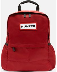 HUNTER Original Nylon Backpack - Red