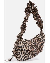 Damson Madder - Kidney Leopard-print Shell Bag - Lyst