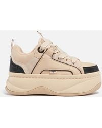 Buffalo - Orcus Sk8 Faux Leather Platform Trainers - Lyst