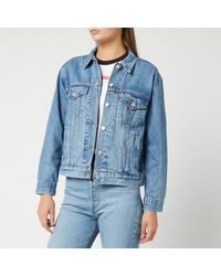 levis womens denim jacket uk
