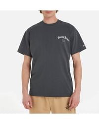 Tommy Hilfiger - Grunge Archive Back Cotton-jersey T-shirt - Lyst