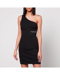 Calvin Klein - Milano Stretch-jersey Mini Dress - Lyst