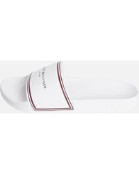 tommy hilfiger slides black