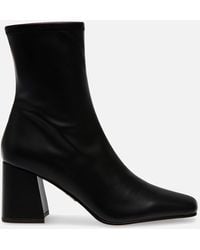 Steve Madden - Hoist Faux Leather Ankle Boots - Lyst