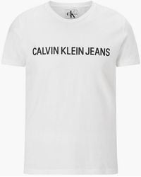 Calvin Klein Core Institutional Logo T-shirt - White