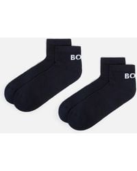 BOSS - Two-pack Sports Cotton-blend Socks - Lyst