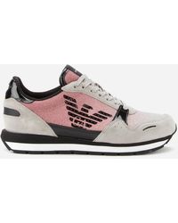 emporio armani trainers womens