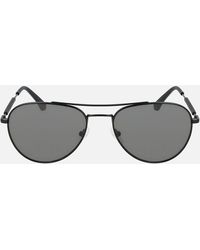 Calvin Klein - Metal Sunglasses - Lyst