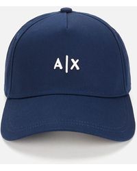 Armani Exchange - Small Ax Logo Cap - Lyst