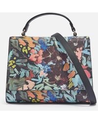 Ted Baker - Betikon Painted Meadow Leather Bag - Lyst