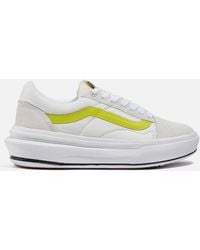 Vans - Sporty Overt Old Skool Suede And Shell Trainers - Lyst