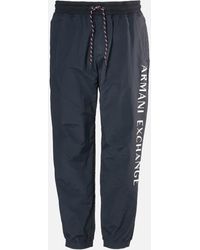 armani exchange joggers mens