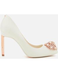 ted baker heels white