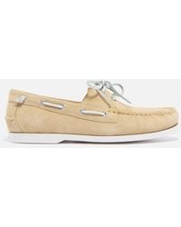 Polo Ralph Lauren - Merton Suede Boat Shoes - Lyst