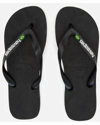 Havaianas - Brasil Logo Flip Flops - Lyst