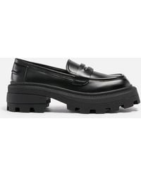 Buffalo - Aspha Faux Leather Loafers - Lyst