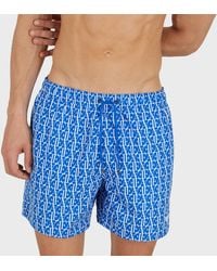 Emporio Armani - Logo Shell Swimming Trunks - Lyst