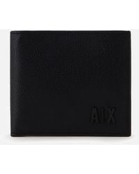 Armani Exchange - Leather Wallet - Lyst