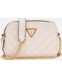 Guess - Giully Quilted Faux Leather Camera Bag - Lyst