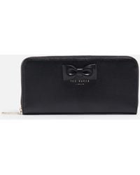 Ted Baker - Beyla Bow Leather Purse - Lyst