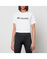 Columbia North Cascades Cropped T-shirt - White