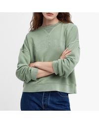 Barbour - Sandgate Relaxed Cotton-blend Sweatshirt - Lyst