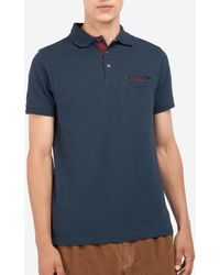 Barbour - Barbour Barwick Cotton-piqué Polo Shirt - Lyst