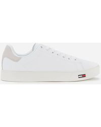 tommy hilfiger stripe low top trainers