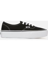 black vans tennis shoes