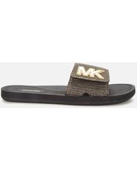 michael kors slippers women