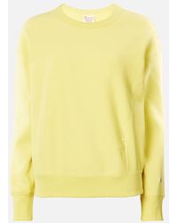 light yellow champion crewneck