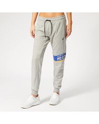 grey reebok joggers