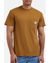 Lee Jeans - Workwear Pocket Cotton-jersey T-shirt - Lyst