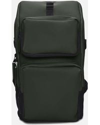 Rains - Trail Coated Matte-shell Cargo Backpack - Lyst