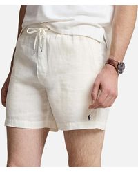 Polo Ralph Lauren - Prepster Linen Shorts - Lyst