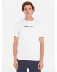 Tommy Hilfiger - Classic Logo Cotton T-shirt - Lyst
