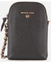 MICHAEL Michael Kors - Jet Set Charm Phone Leather Bag - Lyst