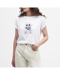 Barbour - Honeywell Cotton-jersey T-shirt - Lyst