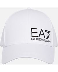 EA7 - Core Cotton-canvas Cap - Lyst