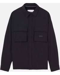 Calvin Klein - Fleece-lined Polyester Utility Jacket - Lyst