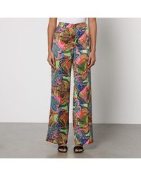 MAX&Co. - Stefy Envers Satin Trousers - Lyst