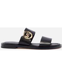MICHAEL Michael Kors Summer Double Strap Sandals - Black