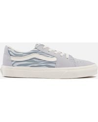Vans - Sk8-low Suede And Canvas Trainers - Lyst