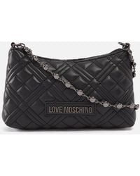 Love Moschino - Borsa Quilted Faux Leather Shoulder Bag - Lyst