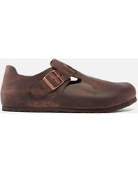 Birkenstock - London Leather Shoes - Lyst