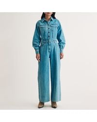 Nobody's Child - Dublin Organic Denim Jumpsuit - Lyst